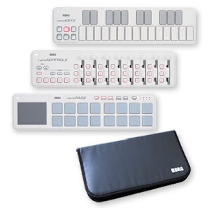 NANO2SETWH [nanoKEY2 PAD2 KONTROL2 SET WH]