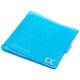 DVD/CDケース クリアブルー FCD-CL12BL