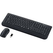 マウス付きワイヤレスキーボード ブラック SKB-WL18SETBK