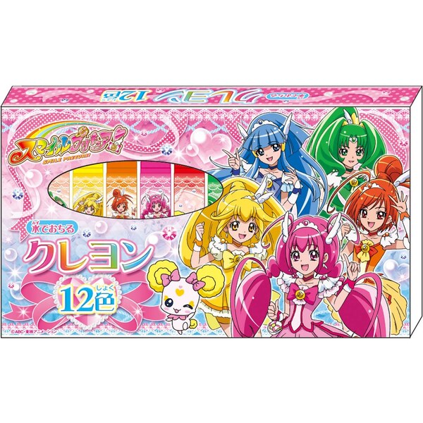 スマイルプリキュア！クレヨン12色 [プリキュアグッズ]