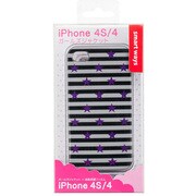 SA-IA02-COGL/BS [iPhone4S/4ガールズジャケットボーダー/スター]