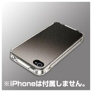 BSIP11PCT2CR [iPhone 4S・4両対応 ラメソフトケース 液晶・背面保護フィルム付 クリア]