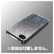 BSIP11PCHKBK [iPhone 4S・4両対応 デザインハードケース 液晶保護フィルム付 ブラック]