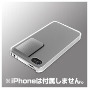 BSIP11PCRCCR [iPhone 4S・4両対応 クリップラバーケース 液晶保護フィルム付 クリア]