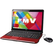 LIFEBOOK AH55/GCシリーズ 15.6型ワイド液晶/HDD640GB/ブルーレイディスクドライブ ルビーレッド ヨドバシカメラオリジナル FMVA55GRC