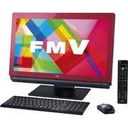 ESPRIMO FH77/GDシリーズ 23型ワイド液晶/HDD2TB/ブルーレイディスクドライブ ワインレッド FMVF77GDR