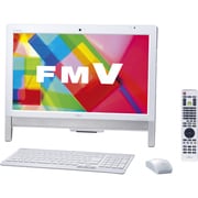 ESPRIMO FH56/GDシリーズ 20型ワイド液晶/HDD2TB/ブルーレイディスクドライブ スノーホワイト FMVF56GDW