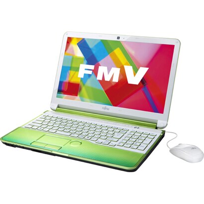 FMVA54GG [LIFEBOOK AH54/Gシリーズ 15.6型ワイド液晶/HDD640GB/DVDスーパーマルチドライブ ライムグリーン]