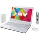 LIFEBOOK AH52/GAシリーズ 15.6型ワイド液晶/HDD640GB/ブルーレイディスクドライブ アーバンホワイト FMVA52GAW