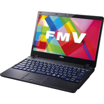 LIFEBOOK SH54/Gシリーズ 13.3型ワイド液晶/SSD128GB/DVDスーパーマルチドライブ シャイニーブラック FMVS54GB