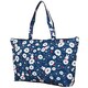 K2190 B28 [HAPI+TAS×miffy 折りたたみトートバッグ パンジーネイビー]