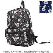 W2288 B28 [HAPI+TAS×miffy 折りたたみリュック パンジーネイビー]
