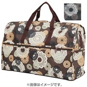 K223193 [折りたたみ大型ボストンバッグ ドイリーブラック]