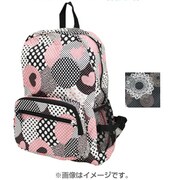 W2288 93 [折りたたみリュック ドイリーブラック]