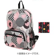 W2288 100 [折りたたみリュック リーフブラック]