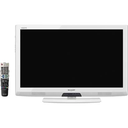 32V型 地上・BS・110度デジタル ハイビジョン液晶テレビ ホワイト LED AQUOS LC-32V7W
