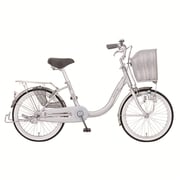 シティサイクル HIYORI（ヒヨリ） 20型 変速なし シルバー MK-12-001