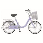 シティサイクル HIYORI（ヒヨリ） 20型 変速なし ライトパープル MK-12-001