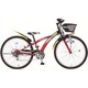 子ども用自転車 FIREWIND（ファイヤーウィンド） 26型 外装6段変速 レッド/ブラック MK-12-20