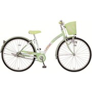 子ども用自転車 スターエスコート 26型 ライトグリーン/ホワイト MK-12-19