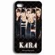 W516627 [KARA iPhone4/4S用デザインジャケット スクエアブラック]
