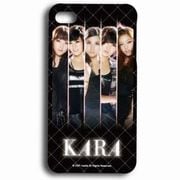 W516627 [KARA iPhone4/4S用デザインジャケット スクエアブラック]