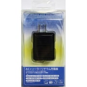 ソーラーリチウム充電器 1100mAh ブラック FS-UA11-BK