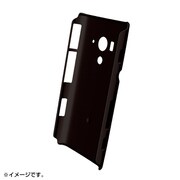 PDA-XP13BK [ラバーコーティングハードケース NTTドコモ ソニー・エリクソン Xperia NX用 ブラック]