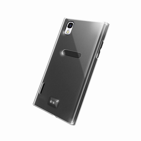 BSMPL02DHCR [PRADA phone by LG L-02D専用 3Hハードケース 液晶保護フィルム付 クリア]