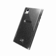 BSMPL02DHLCR [PRADA phone by LG L-02D専用 ラメハードケース 液晶保護フィルム付 クリア]