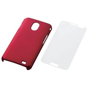 au GALAXY S2 WiMAX (ISW11SC) シェルカバー マット レッド PA-SC11PVRRD