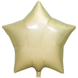 アイブレックスバルーン [星型15インチ メタリックアイボリー]