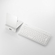 Bluetoothワイヤレスキーボード 86キー(日本語配列/英語配列) ホワイト TK-FBM036WH