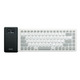 Bluetoothシリコンキーボード ホワイト TK-FBS035EWH