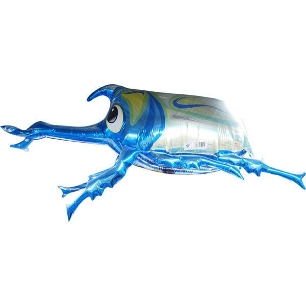 キャラクターマイラーバルーン [カブトムシバルーン3D ブルー]