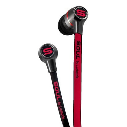 インイヤーヘッドホン レッド＆ブラック SL49-RB