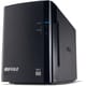 外付けハードディスク DriveStation（ドライブステーション） HD-WLU3/R1シリーズ 6TB USB 3.0/2.0 ミラーリング機能搭載 2ドライブモデル 静音ファン ブラック HD-WL6TU3/R1J