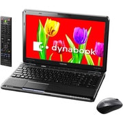 dynabook Qosmio T551/T4EB 15.6型ワイド液晶/HDD640GB/ブルーレイディスクドライブ ベルベッティブラック PT551T4EBFB
