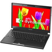 dynabook R731/37EB 13.3型ワイド液晶/HDD640GB/DVDスーパーマルチドライブ グラファイトブラック PR73137ERFB