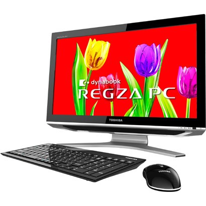 dynabook REGZA PC D711/T3EB 21.5型ワイド液晶/HDD750GB/DVDスーパーマルチドライブ プレシャスブラック PD711T3ESFB