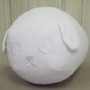 寄せ書き豆しば ホワイト [キャラクターぬいぐるみ]