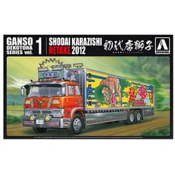 Amazon.co.jp: アオシマ 元祖デコトラ 初代 唐獅子 リテイク