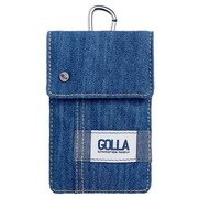 G1199 BERLIN デニムブルー／モバイルバッグ [iPhone用ケース]