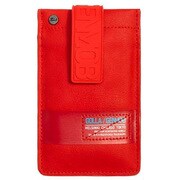 G1210 PRAGUE レッド／モバイルポケット [iPhone用ケース]