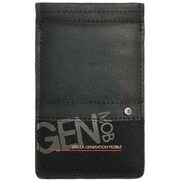 G1215 JERSEY ブラック／モバイルポケット [iPhone用ケース]