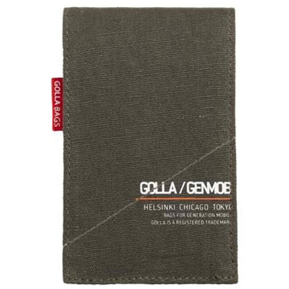 G1232 GENEVE アーミーグリーン／モバイルウォレット [iPhone用ケース]