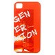 G1342 JEM オレンジ／iPhone4Sハードカバー [iPhone4S/iPhone4用ハードカバー]