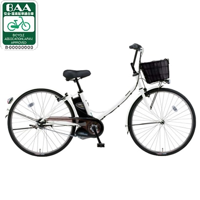 電動アシスト自転車（26型） イノセントホワイト A.girl's（エーガールズ） エコナビ搭載 BE-ENDF634F