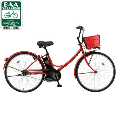 電動アシスト自転車（26型） レッドインレッド A.girl's（エーガールズ） エコナビ搭載 BE-ENDF634R