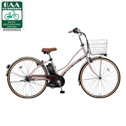 電動アシスト自転車（26型） グレイッシュブラウン ビビ・ラッテ ECONAVI（エコナビ）搭載 BE-ENDA633T